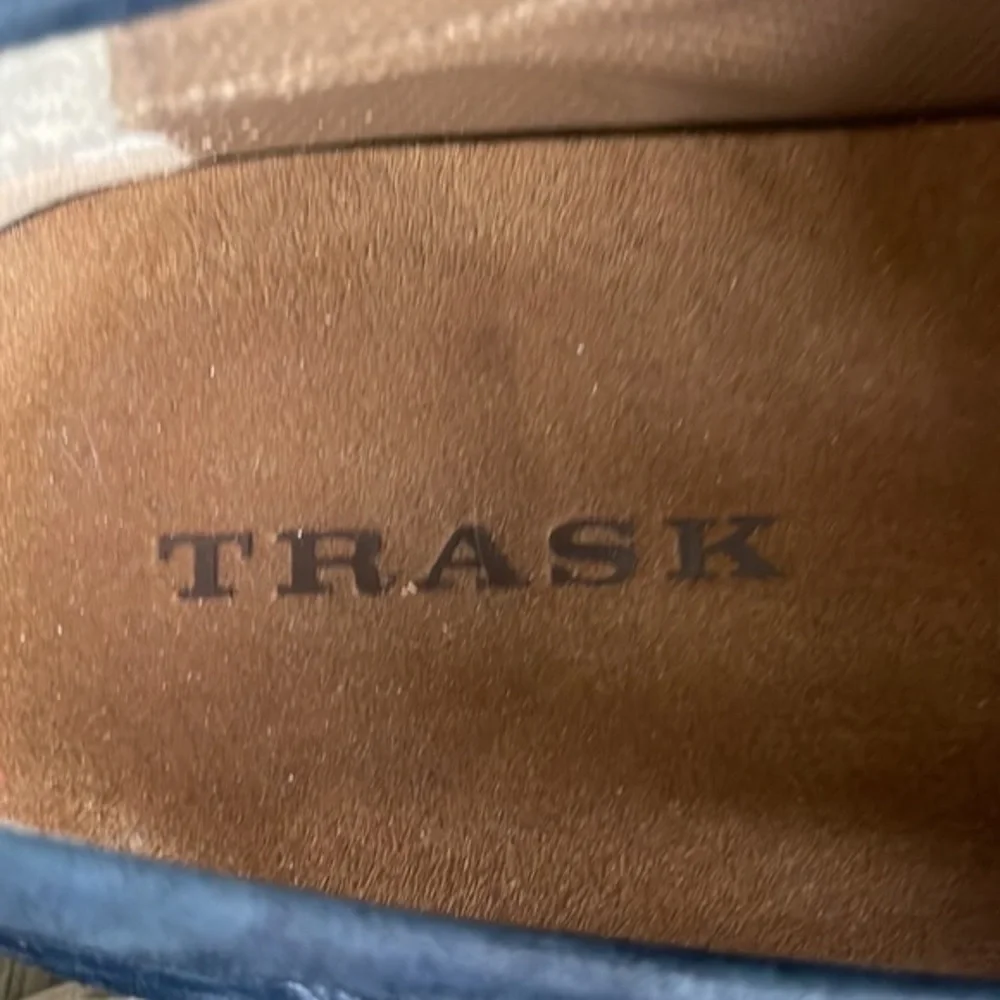 Trask shoes, men’s blue leather Loafer size 11